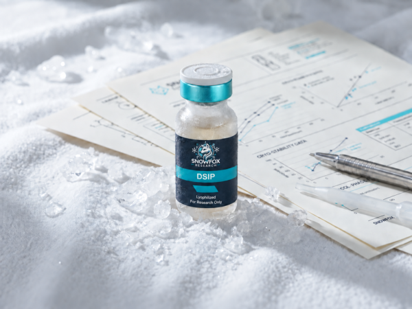SnowFox Research DSIP 5MG research vial